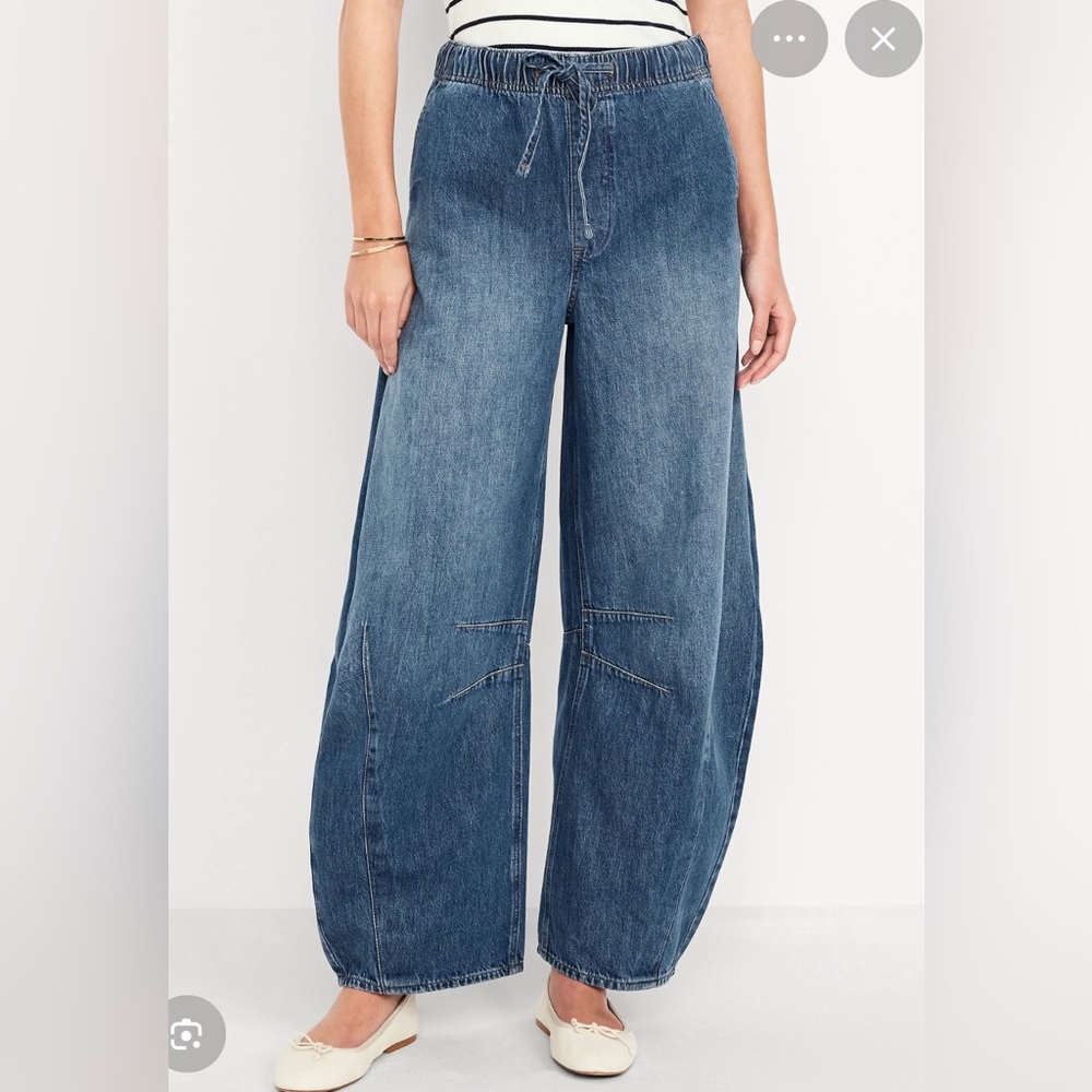 Old Navy Flare Wide-Leg Denim Jeans